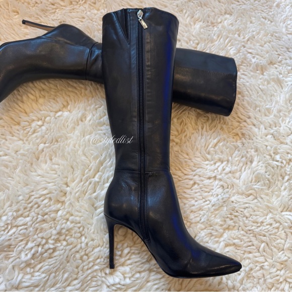 Schultz Magali Knee High Boots Black 36/6 NEW - Picture 3 of 12